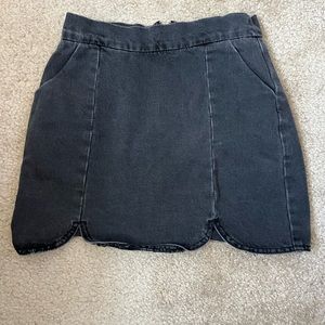 Forever 21 | Black Denim Skirt